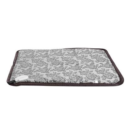 1Pc Pet Heating Pad Dog Cat Electric Heating Mat Waterproof Adjustable Warming Blanket with Chew Resistant Steel Cord Case