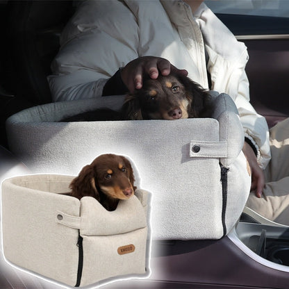 Portable Dog Car Seat and Carrier for Small Pets - Travel Safety Accessories