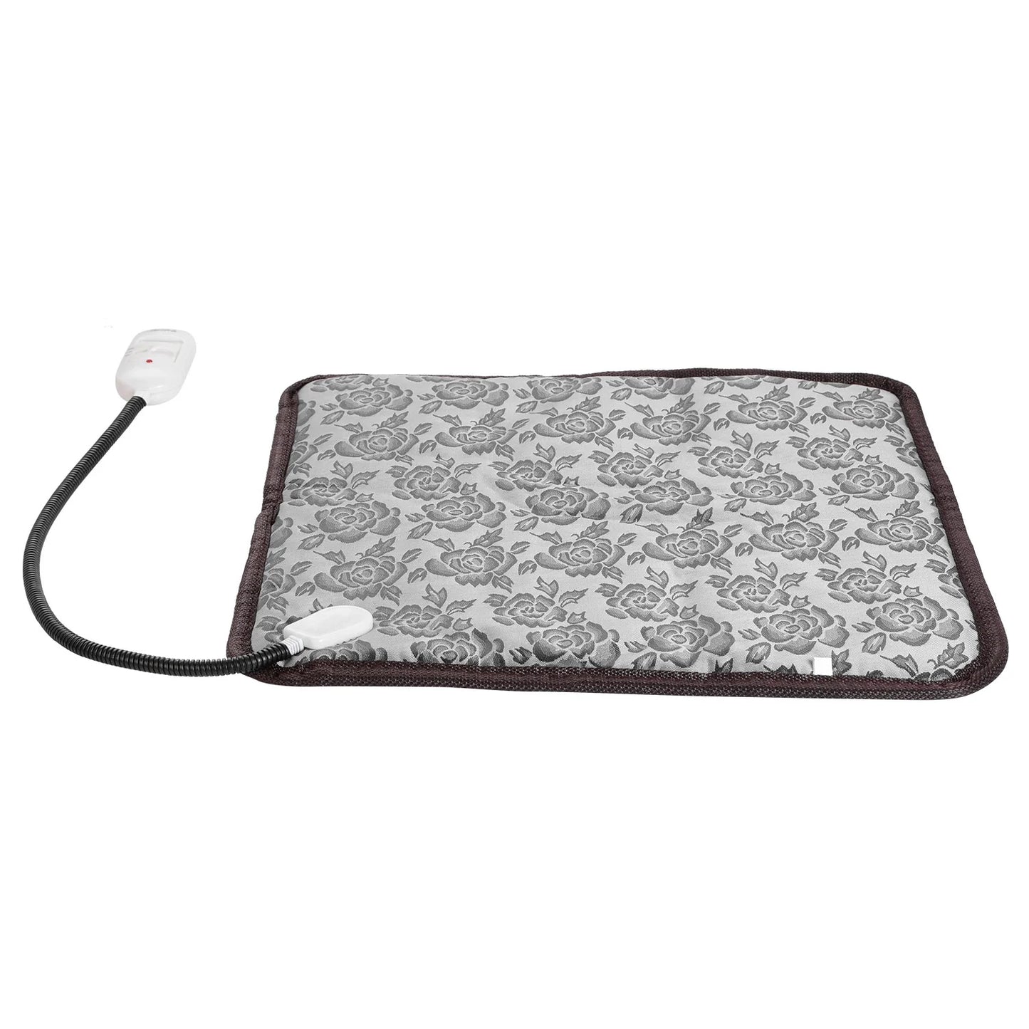 1Pc Pet Heating Pad Dog Cat Electric Heating Mat Waterproof Adjustable Warming Blanket with Chew Resistant Steel Cord Case
